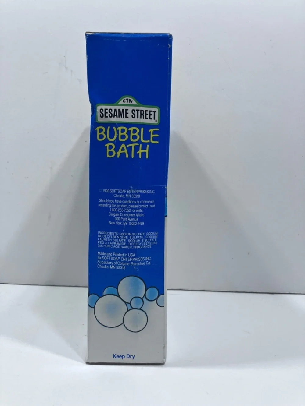 Sesame Street Bubble Bath - Blue and Yellow
